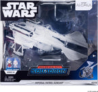 Star Wars™ Micro Galaxy Squadron Imperial Patrol Gunship - Vehículo de 8 pulgadas con dos accesorios de microfiguras de 1 pulgada