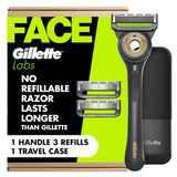 Gillette Labs con barra exfoliante de afeitar para hombres, 1 mango...
