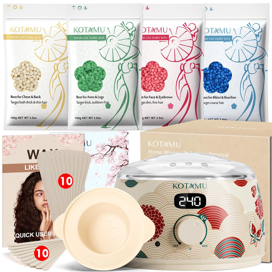 KOTAMU Kit de depilación para mujeres-10