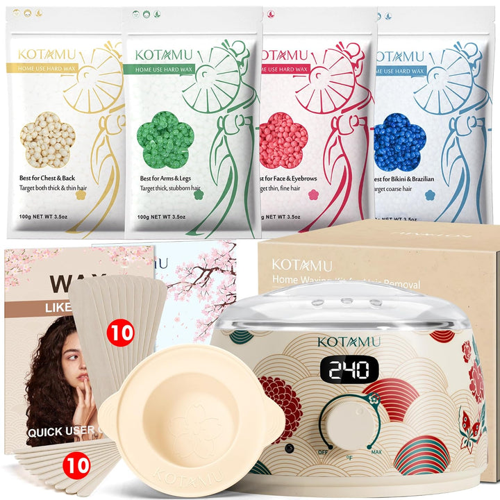 KOTAMU Kit de depilación para mujeres-10