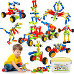 Caferria Kit de construcción para niños, juguetes STEM