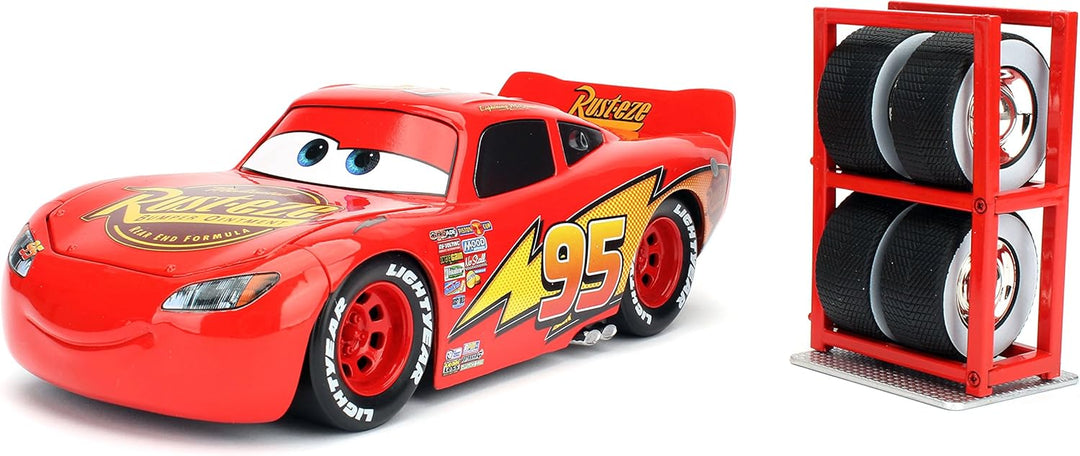Disney Pixar Cars 3 1:24 Lightning McQueen - Auto fundido a presión...