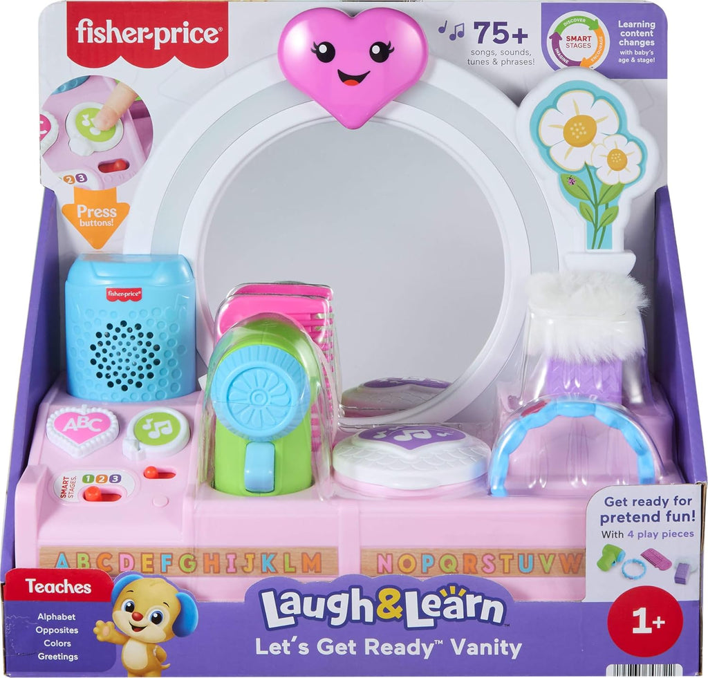 Fisher-Price Laugh & Learn Let's Get Ready Vanity Playset