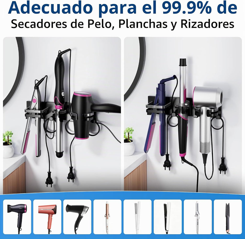 Organizador de herramientas para cabello caliente, soporte de