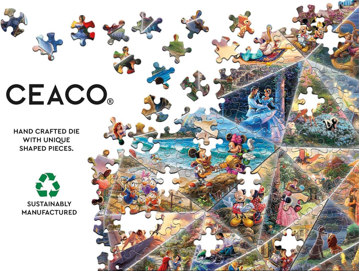 Ceaco - Thomas Kinkade - Disney Collage - Rompecabezas de