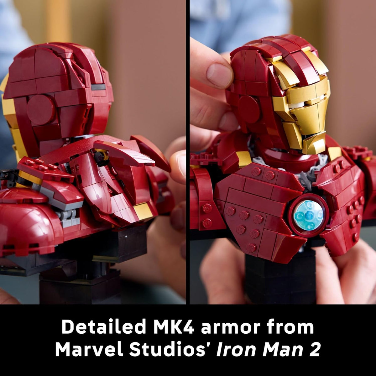 LEGO Marvel Iron Man MK4 Bust - Kit de construcción para