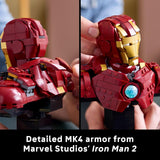 LEGO Marvel Iron Man MK4 Bust - Kit de construcción para