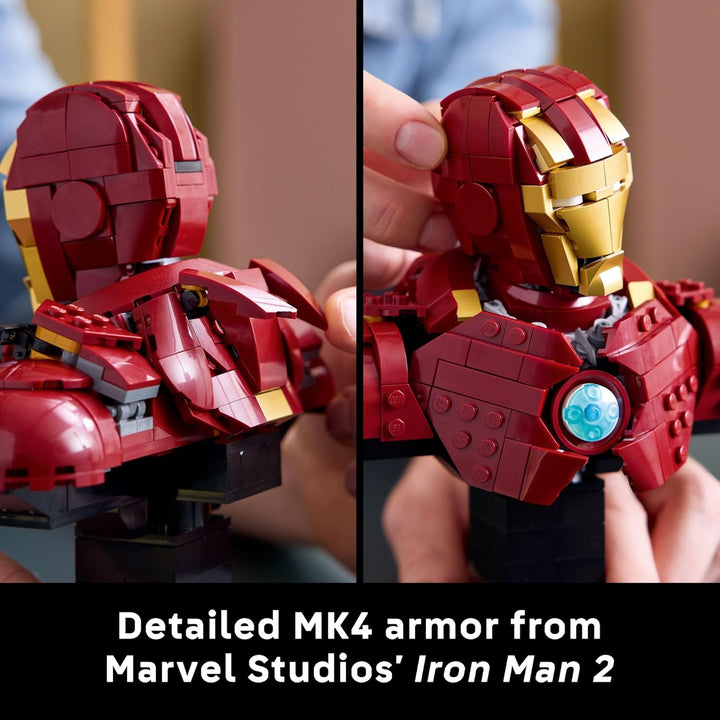 LEGO Marvel Iron Man MK4 Bust - Kit de construcción para