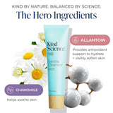 Kind Science Limpiador facial suave, lavado facial para mujeres y r...