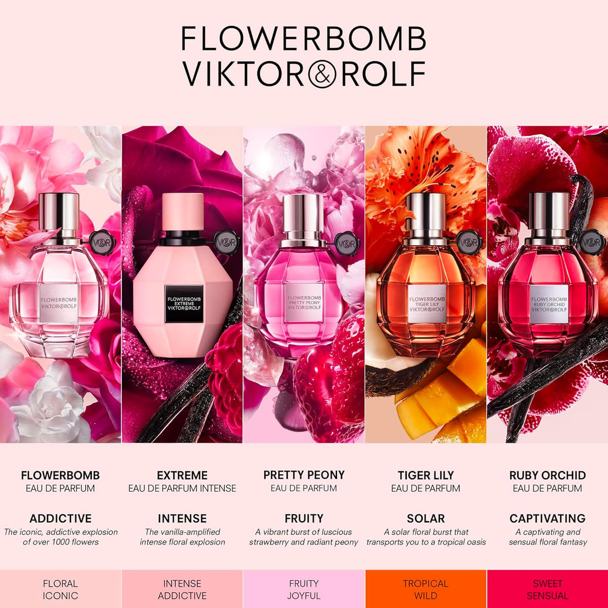 Viktor&amp;Rolf - Flowerbomb Eau de Parfum - Perfume para mujer - F...