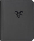 Goat Armor 9 Pocket Toploader Binder Hold 252 Trading Cards | Gris carbón