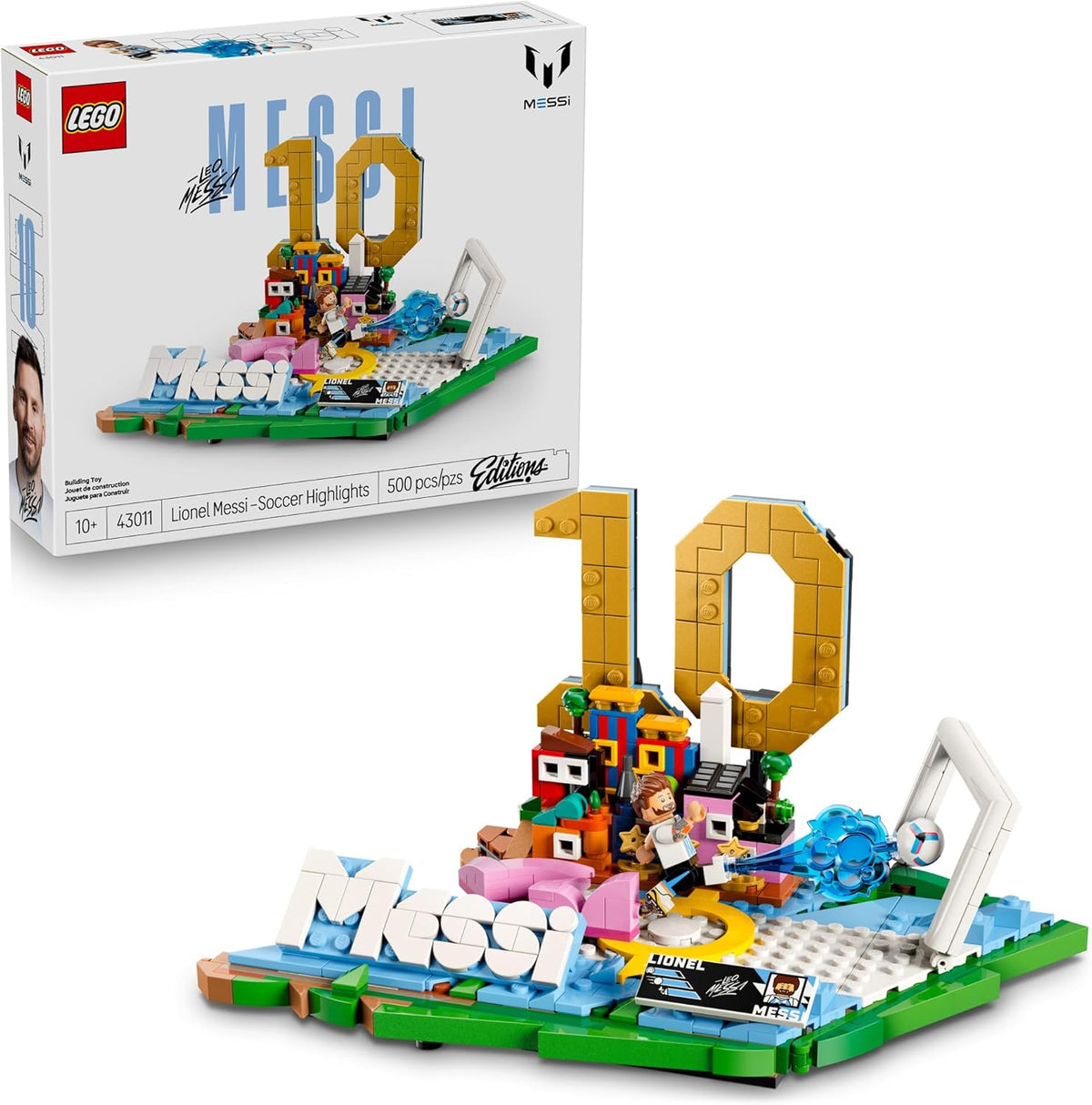 LEGO Ediciones Lionel Messi – Lo más destacado del fútbol 43011