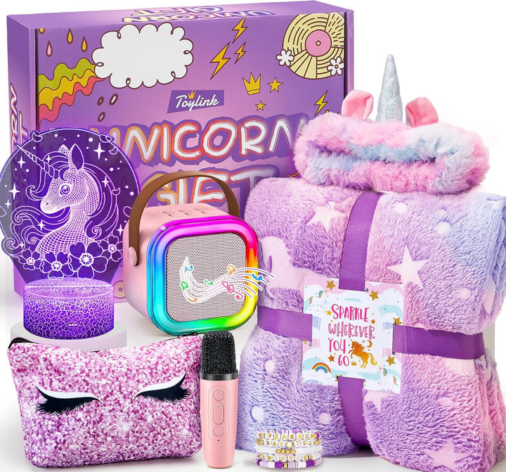 Regalos de unicornio Toylink para niñas de 4, 5, 6, 7, 8, 9, 10 año...