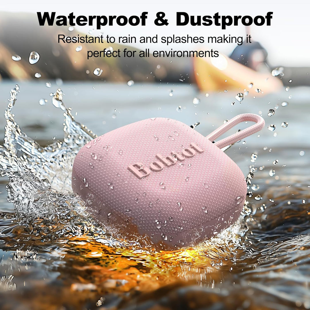 Bobtot - Altavoz Bluetooth inalámbrico portátil, altavoces impermea...