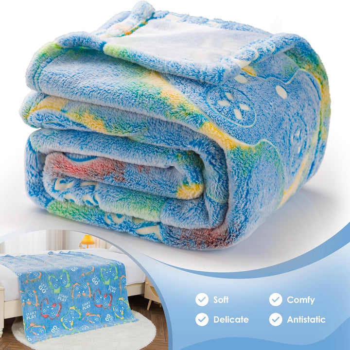 Jekeno Regalos de Juego para Niños y Adolescentes, Manta que Brilla...