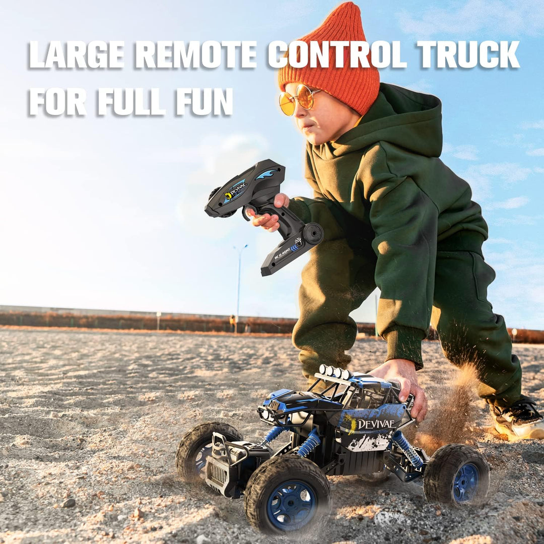 CROBOLL 1:12 Coche grande de control remoto para niños con función...