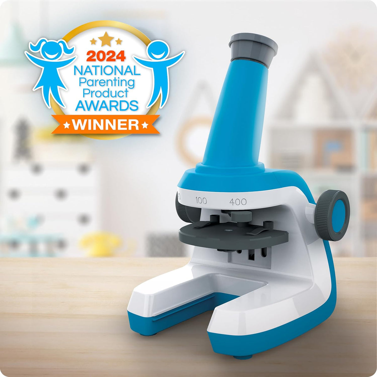 National Geographic Microscope para Kids con hasta 400x Magnification