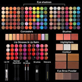 Kit de maquillaje profesional todo en uno para mujeres, kit complet...