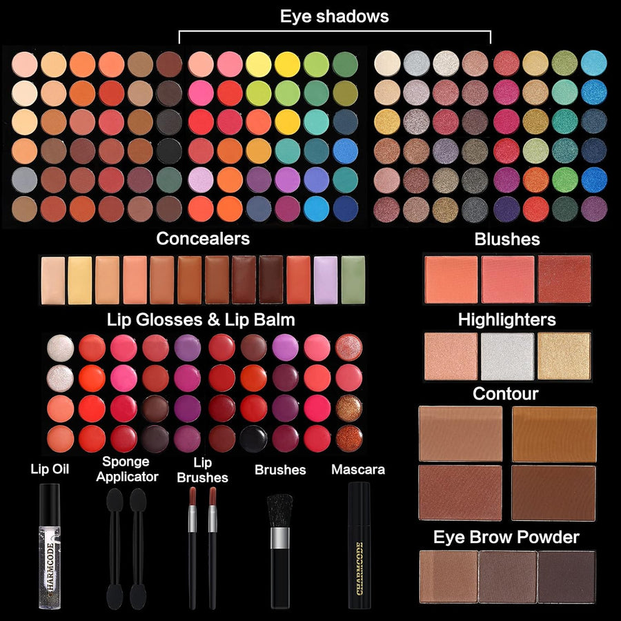 Kit de maquillaje profesional todo en uno para mujeres, kit complet...
