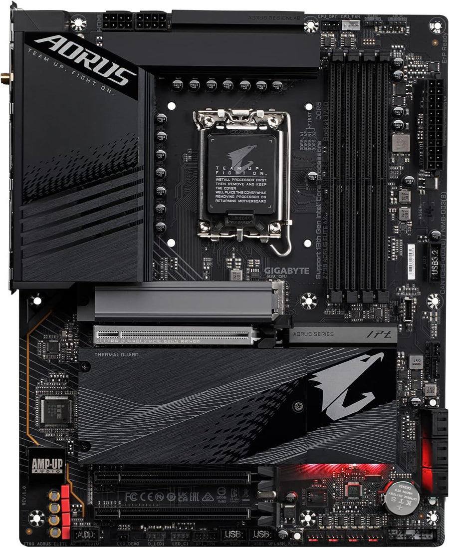 GIGABYTE Z790 Aorus Elite AX (LGA 1700\/ Intel Z790\/ ATX\/ DDR5\/Q...