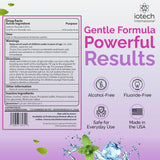 ioRinse RTU Enjuague bucal halitosis, enjuague bucal de yodo molecu...