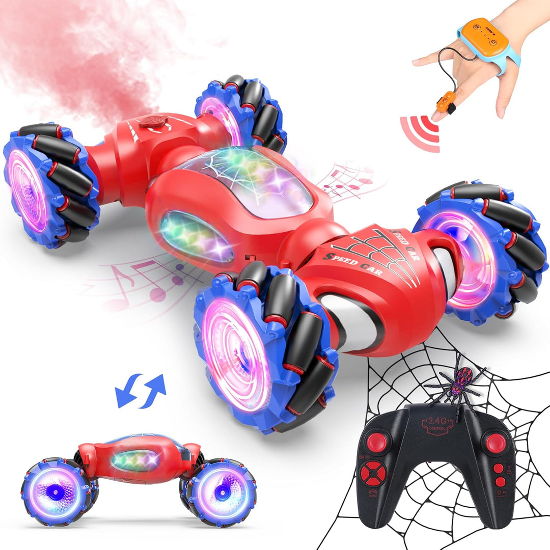 Dysaim Coche de Control Remoto de Araña, Juguetes de Coches RC Acro...