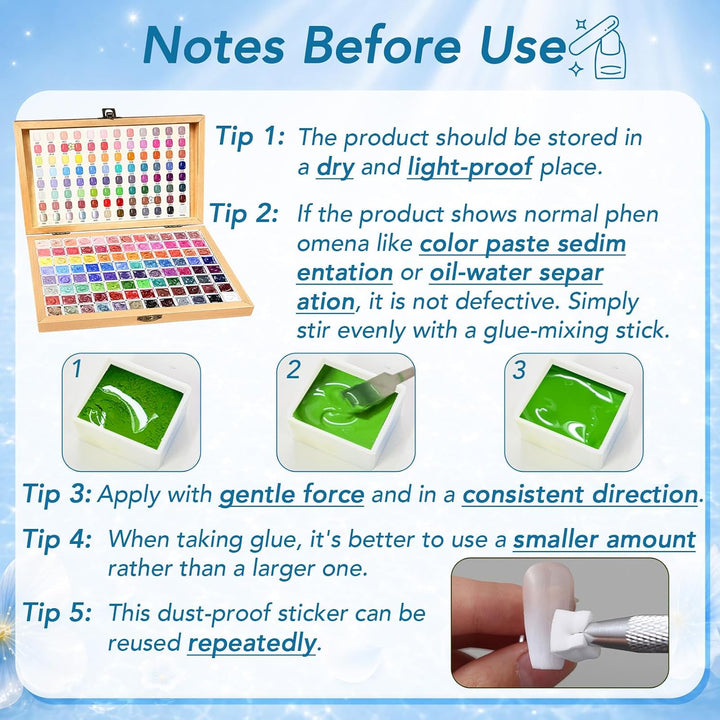 GZIXBDA Sponge Mini Paint - Kit de herramientas y esmalte de gel pa...