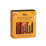 Paquete de 3 unidades + caja de regalo, bálsamo labial Poppy &amp;...