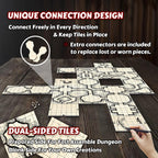 Azulejos de mapa de batalla para DND y RPG - Mapas modulares de mazmorras |