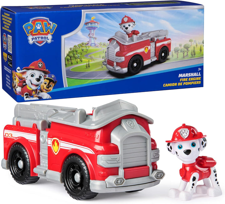 PAW Patrol, Marshall\u2019s Firetruck - Vehículo de juguete con fig...