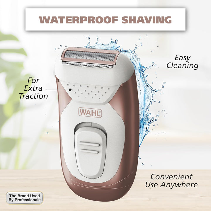 Wahl Smooth Confidence - Afeitadora de batería inalámbrica impermea...
