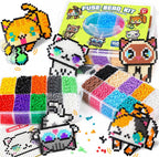 15000 5mm Fuse Beads Kit para Craft Gifts - 18 Colors