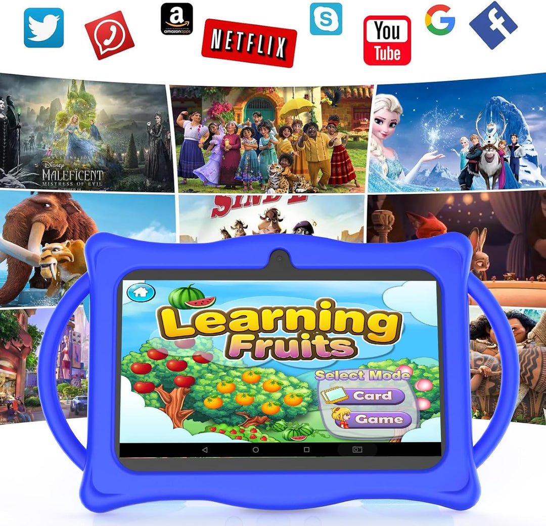 BYANDBY Tableta para Niños, Tableta Android 14 de 7 Pulgadas para N...