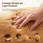 Mewaii Animales de peluche con peso, vacas peludas de las tierras altas