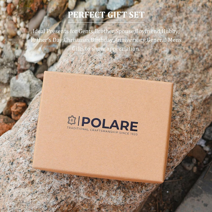 Cartera Polare delgada curva para bolsillo frontal con bloqueo RFID...