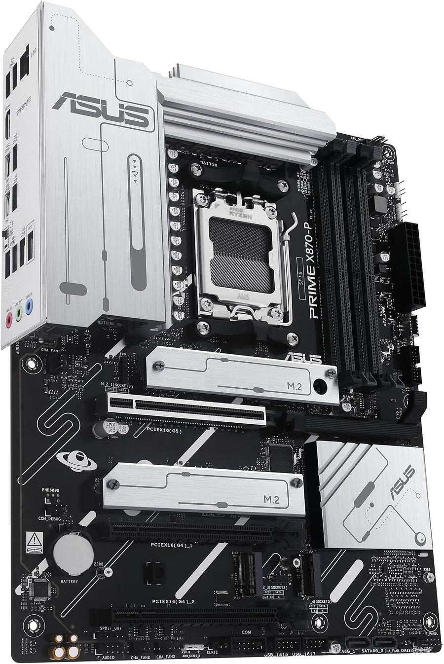 ASUS Prime X870-P-CSM AMD AM5 X870 ATX Business Motherboard, 14+2+1...