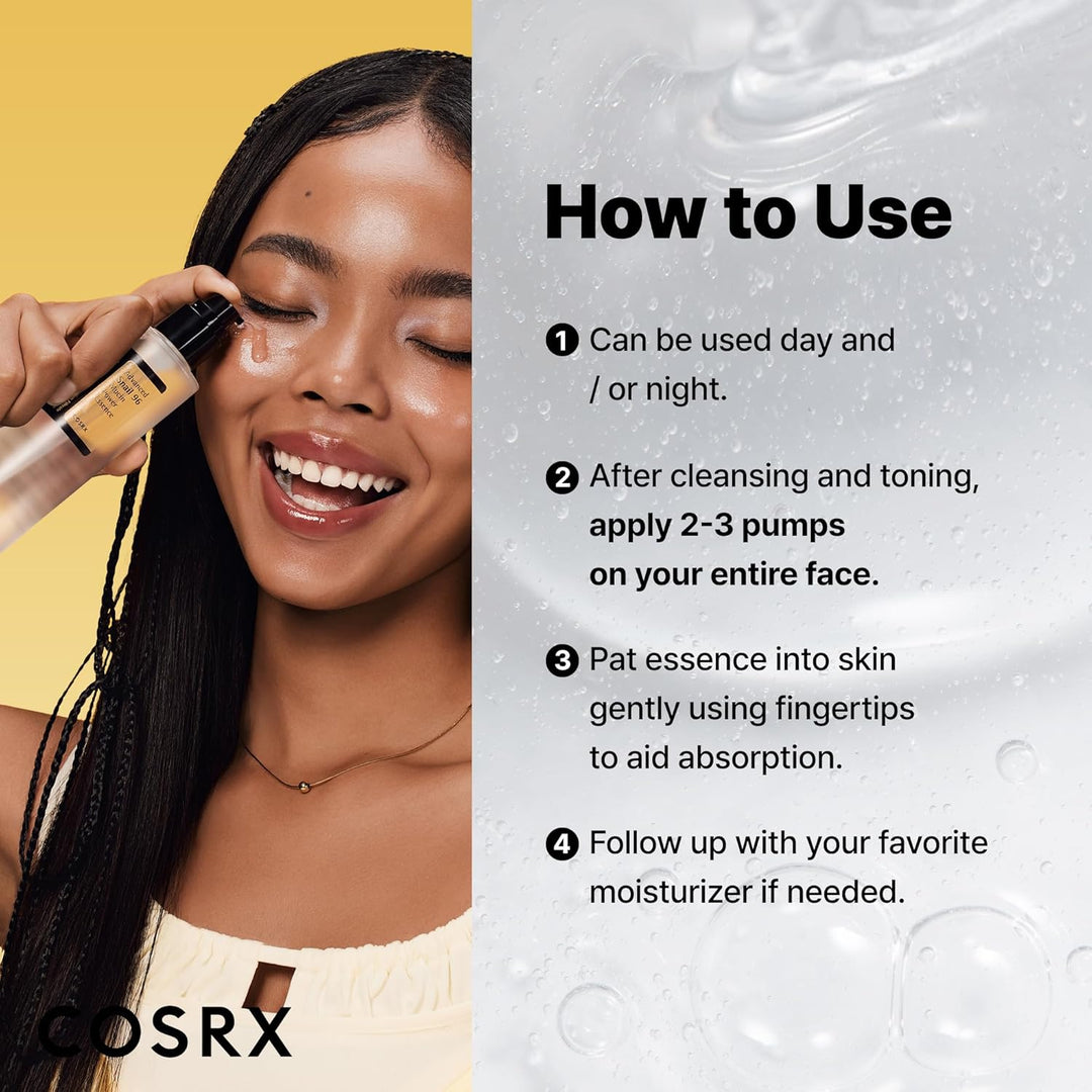 COSRX Sérum Reparador de Mucina de Caracol 100 ml, Sérum Facial Hid...