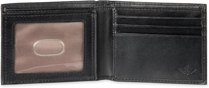 Dockers Mens piel Capacidad extra Slimfold Bifold Wallet