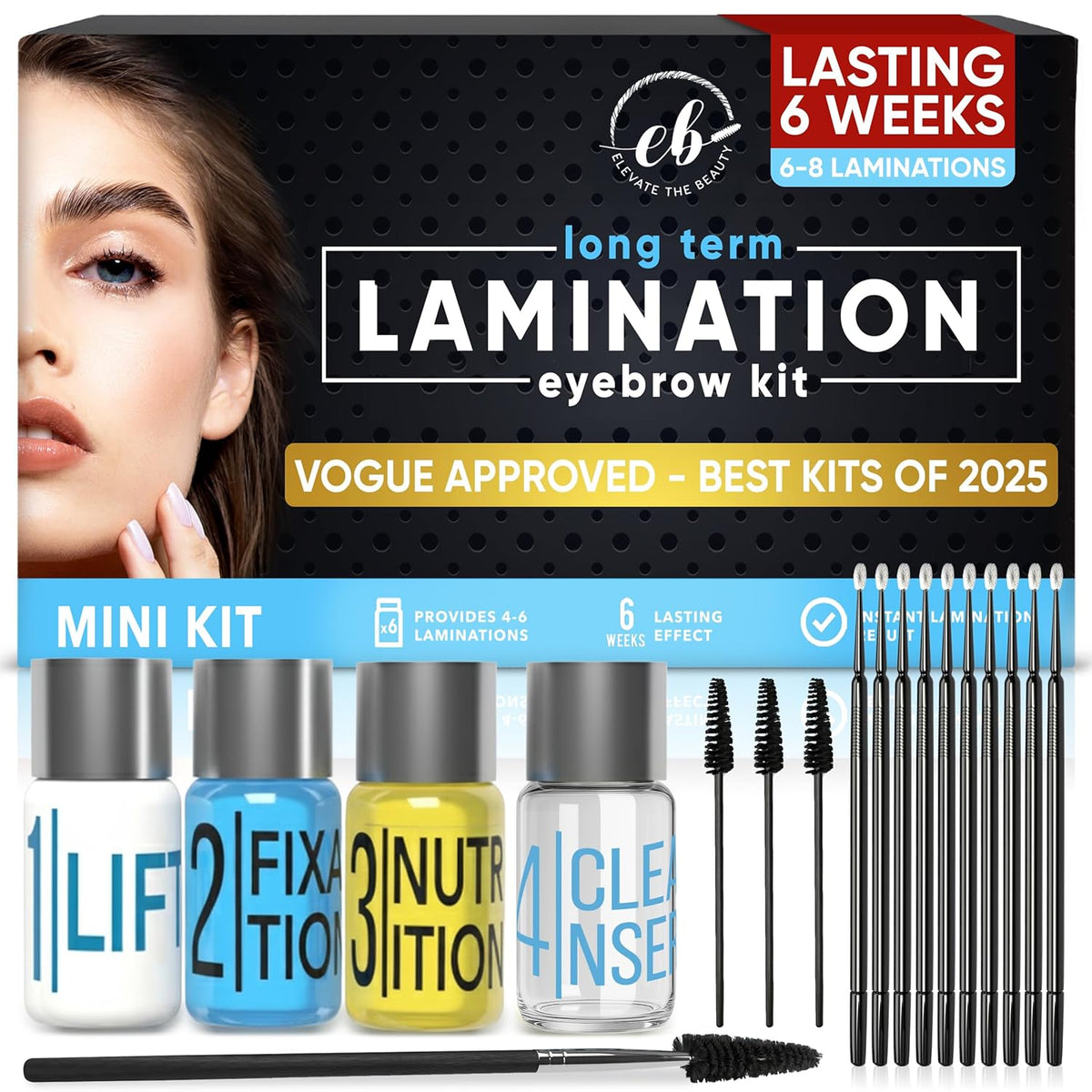 Kit de laminación de cejas Elevate The Beauty | Kit de laminación