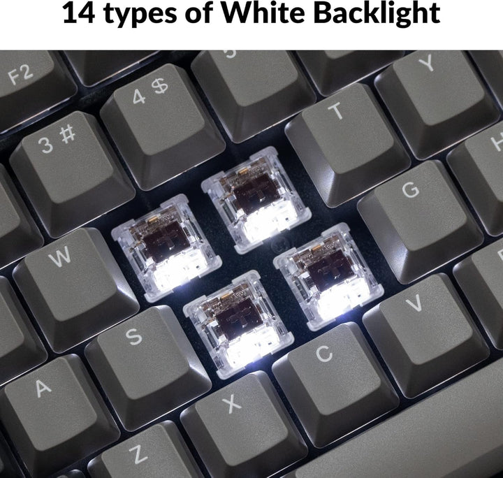 Keychron C2 Pro Teclado Mecánico Personalizado con Cable Diseño de...