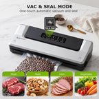 Bonsenkitchen Máquina selladora al vacío, múltiples modos