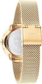 Reloj de vestir para mujer Tommy Hilfiger - 3H Quartz - Reloj de pulsera en acero inoxidable - Resistente al agua hasta 3 ATM/30 metros - Elegante reloj de moda premium para todas las ocasiones - 33 mm