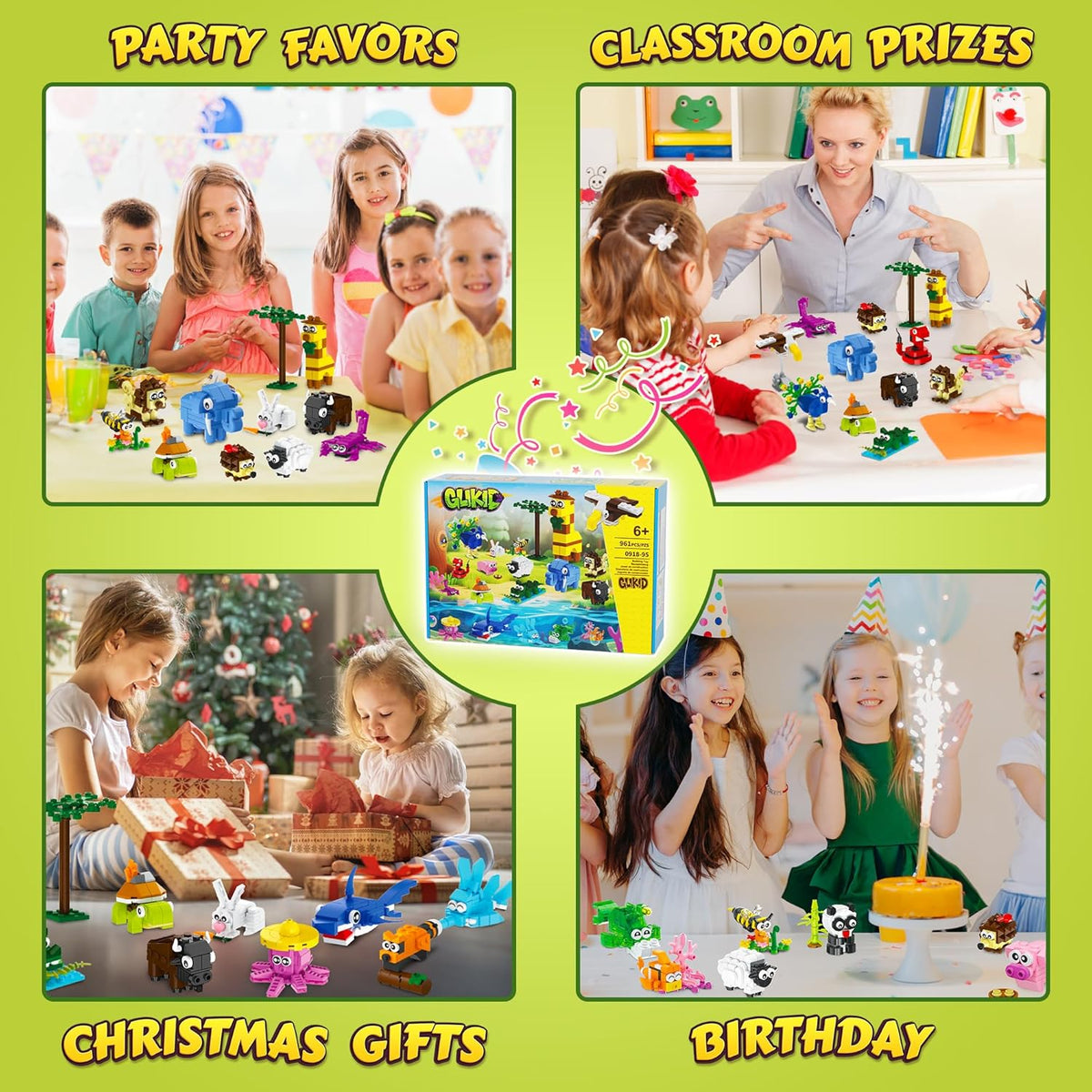 Glikid 24 Paquetes de Regalos de Fiesta para Niños 4-8