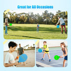 Juego de pelota de remo de playa, juego de bádminton, juegos al aire libre