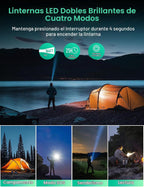 Cargador Solar Power Bank, PD 20W Carga Rápida Batería Externa, Verde