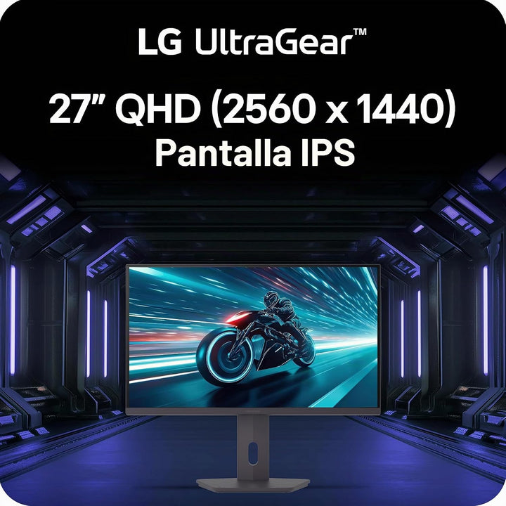 LG 27G61ZB-B Ultragear QHD (2560 x 1440) Monitor de juegos IPS de 2...