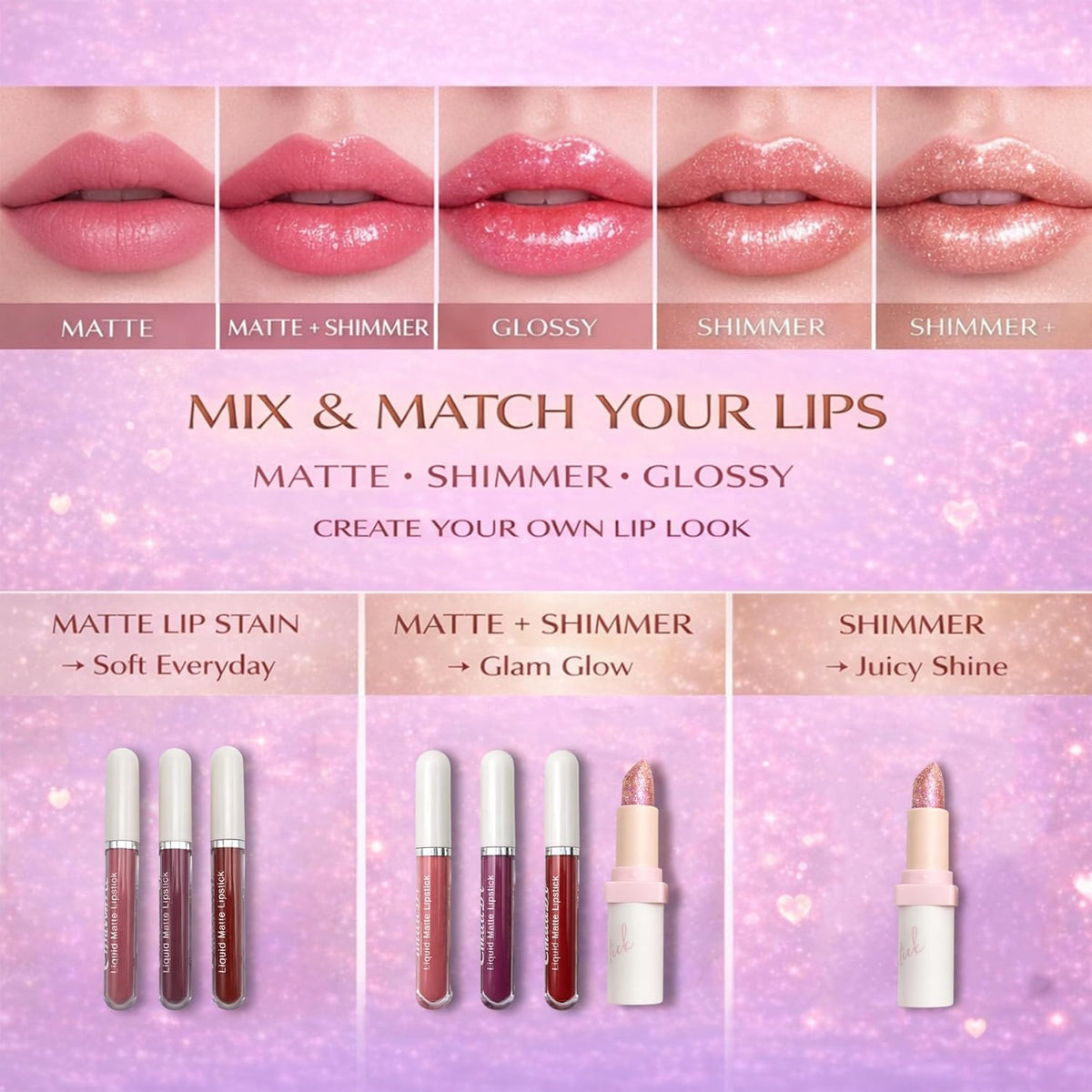 Kit de maquillaje todo en uno para mujeres y principiantes, juego d...