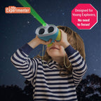 Binoculares de visión nocturna para niños, linterna