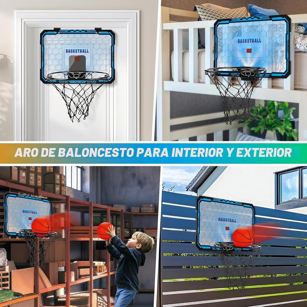 Hórreo de Baloncesto Indoor para Regalos de Niños - para Adolescentes