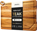 Tabla de cortar de madera de teca para cocina Tablero de charcutería